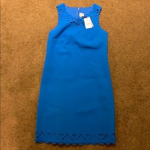 J.Crew floral cutout dress